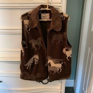 Woolrich fleece vest
